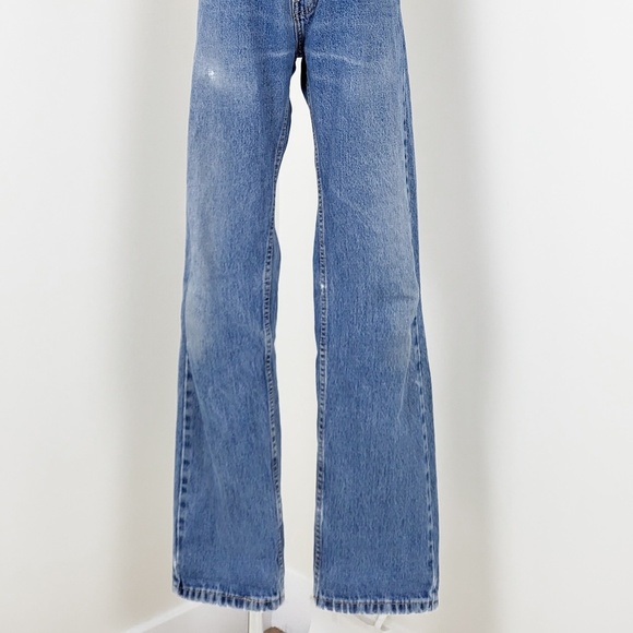 Levi's Blue Boyfriend Jeans - Picture 2 of 11